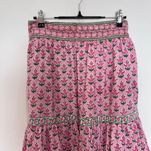 PINK CITY PRINTS Rose Hyacinth Lucia Skirt - Picture 9 of 12
